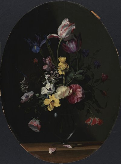 Un jarrón de flores de Jean Picart