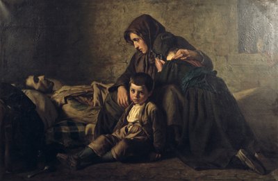 Pintura, título desconocido, mediados del siglo XIX de Jean Pierre Alexandre Antigna