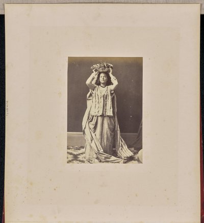 [Retrato de una mujer] de Jean Pierre Bertrand Eugène Pégot Ogier