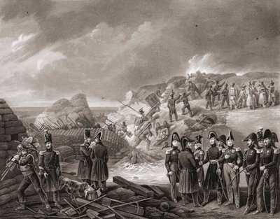 El sitio de Amberes de Jean Pierre Marie Jazet
