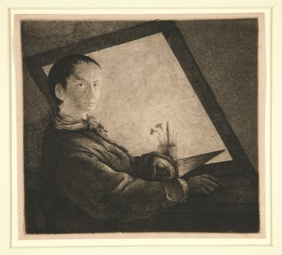 Auto retrato de Jean Pierre Norblin
