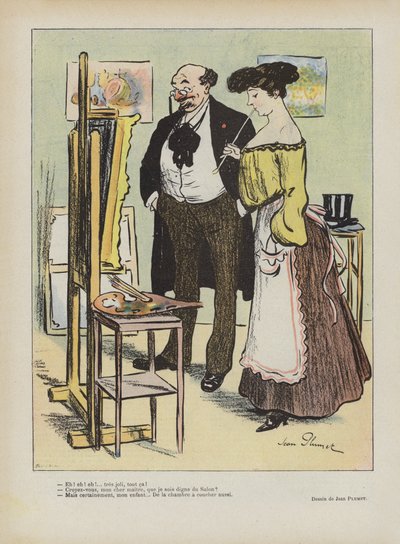 Ilustración para Le Rire de Jean Plumet
