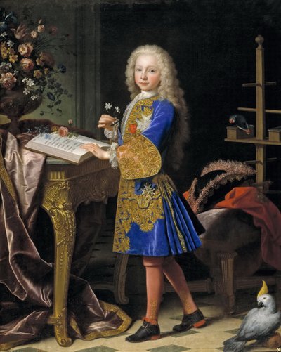 Carlos III de España como niño, 1724 de Jean Ranc