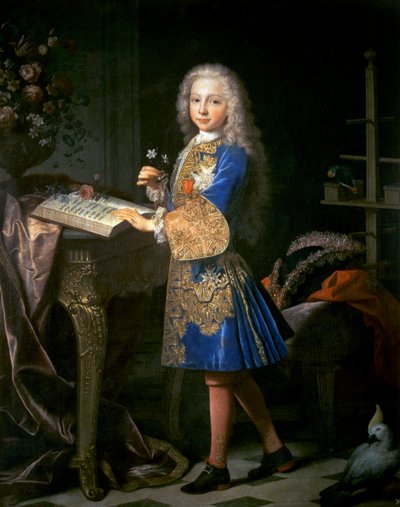 Retrato de Carlos de Borbón de Jean Ranc