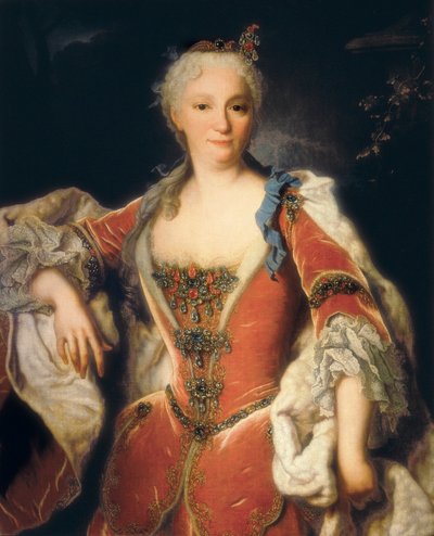 Retrato de Elisabeth Farnese (Parma) de Jean Ranc