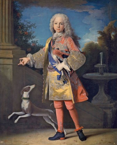Retrato de Fernando VI de España 1713-1759, ca 1723 de Jean Ranc