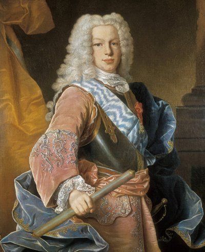 Retrato de Fernando VI. ca. 1734 (óleo sobre lienzo) de Jean Ranc