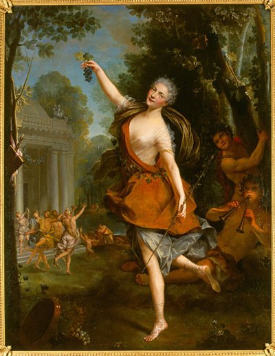 Françoise Prévost como Filomela en la ópera de Louis Lacoste de Jean Raoux
