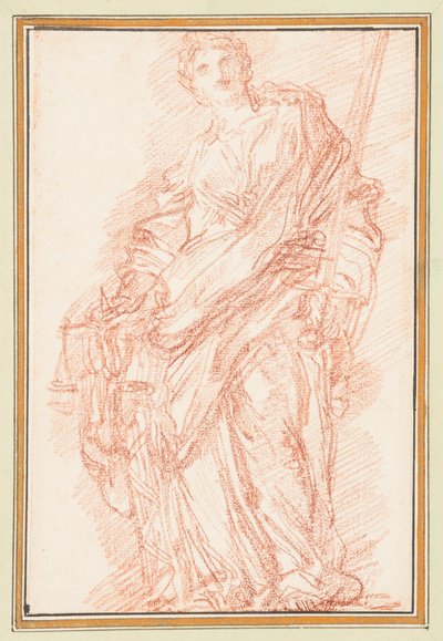 Alegoría de la justicia con espada y balanza de Jean Robert Ango