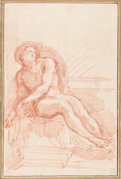 Ignudo del techo de la Capilla Sixtina de Jean Robert Ango