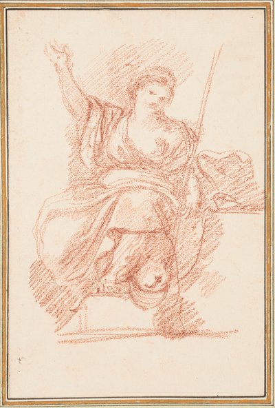 Figura Alegórica Sentada de Jean Robert Ango