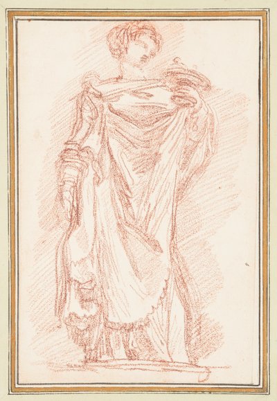 Figura Masculina de Pie en Quitón de Jean Robert Ango