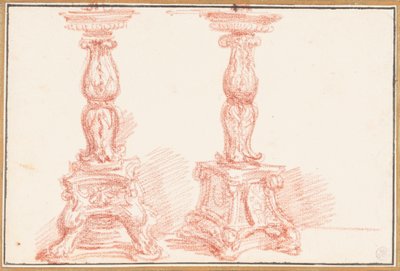 Estudio de candelabros de Jean Robert Ango