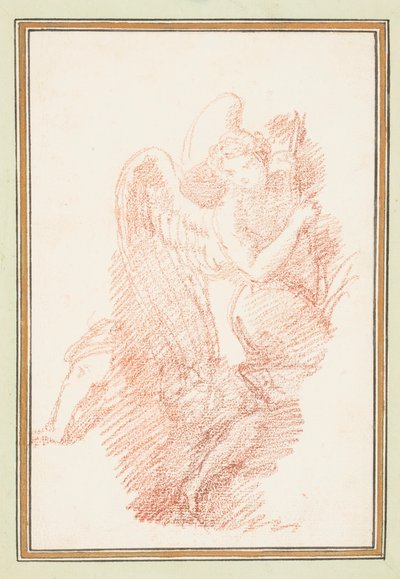 Figura alada con arco de Jean Robert Ango