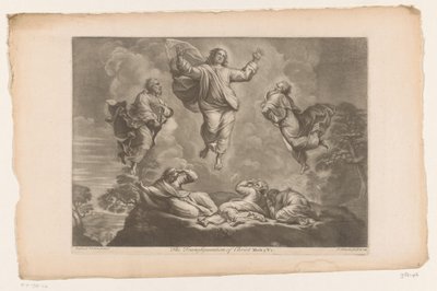 Transfiguración
La Transfiguración de Cristo (título en el objeto) de Jean Simon