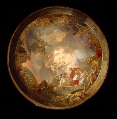 San Carlos Borromeo atendiendo a las víctimas de la peste de Jean Simon Berthelemy