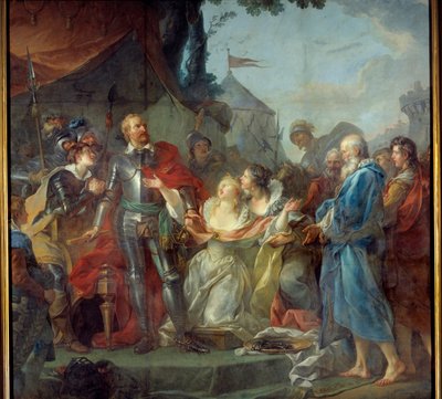 El sitio de Calais en 1347 fue el devotamiento de Eustaquio de San Pedro, el más conocido de los seis burgueses de Calais, que se dirigió al rey de Inglaterra Eduardo III para suplicar por la gracia de los habitantes de Calais (agosto de 1347) de Jean Simon Berthelemy