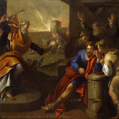 El juicio de Horacio, de Jean Tassel (1608-1667) de Jean Tassel