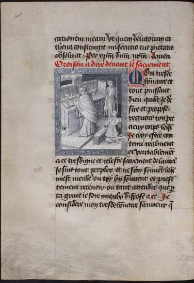 Santa Misa con Felipe el Bueno. El libro de horas de Felipe de Borgoña, ca 1455 de Jean Tavernier
