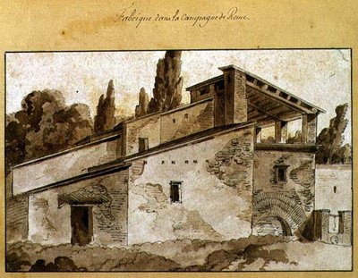 Fábrica en el campo alrededor de Roma de Jean Thomas Thibault
