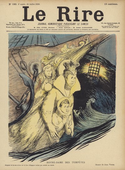 Ilustración para Le Rire de Jean Veber