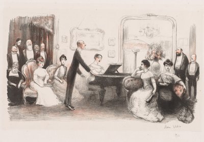 La Soirée Bourgeoise, 1907 de Jean Veber