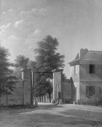 Entrada al Parque de Saint-Cloud de Jean Victor Bertin