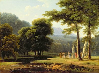 Paisaje de Jean Victor Bertin