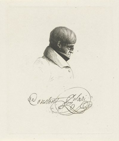 Portret van Constant Polari de Jean Zacherie Mazel