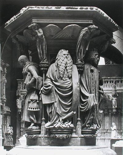 Moisés (detalle) de Jean after Malouel