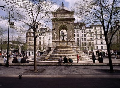 Fuente de los Inocentes en París de Jean and Lescot Pierre Goujon