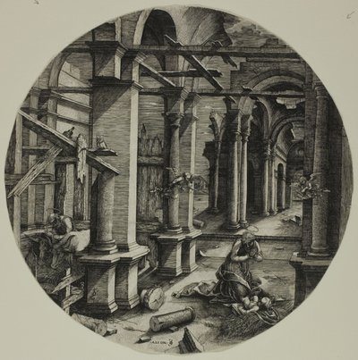 El establo en Belén de Jean de Gourmont