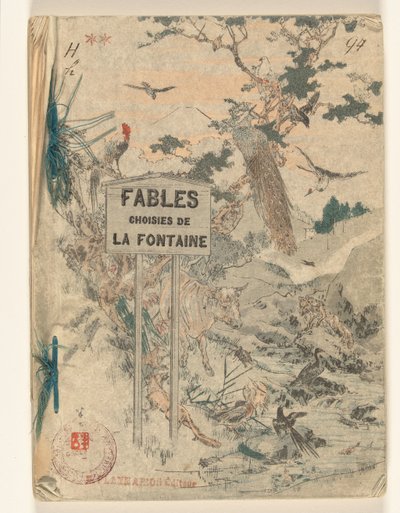 Fábulas de Fontaine - Segunda parte Fables choisies de la Fontaine - tomo segundo (título sobre objeto) de Jean de la Fontaine