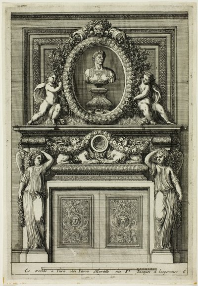 Chimeneas a la italiana de Jean le Pautre
