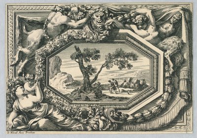 Panel de "Ornements de Paneaux" de Jean le Pautre