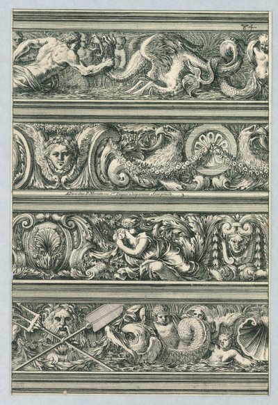 Placa de Frises pour les architraves, cornices, et autres ornements d