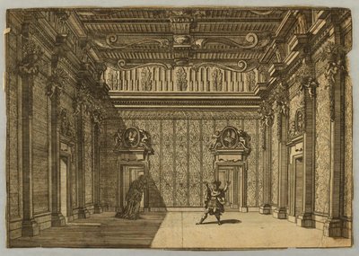 Escena de una tragedia de Jean le Pautre