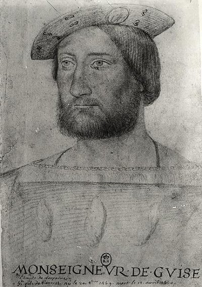 Retrato de Claudio de Lorena (1496-1550) 1er Duque de Guisa de Jean school of Clouet