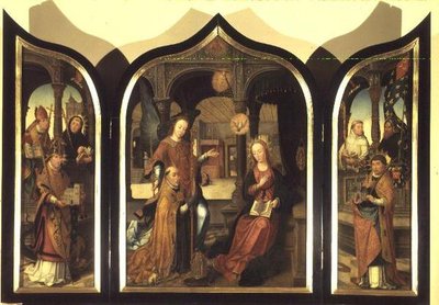 La Anunciación de Jean the Elder Bellegambe