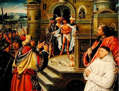 La burla de Cristo de Jean the Elder Bellegambe