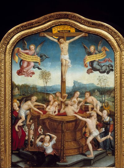 El baño místico de Jean the Elder Bellegambe