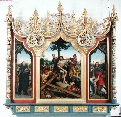 Tríptico de Cristo con los verdugos, c.1530-32 de Jean the Elder Bellegambe