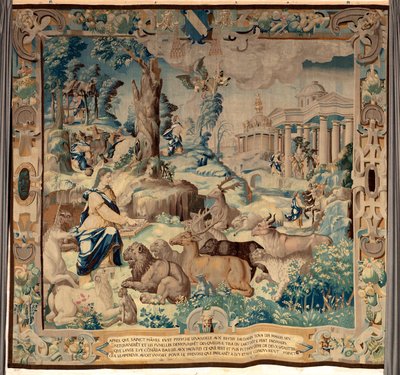 Leyenda de Saint-Mammes (tapiz) de Jean the Elder Cousin