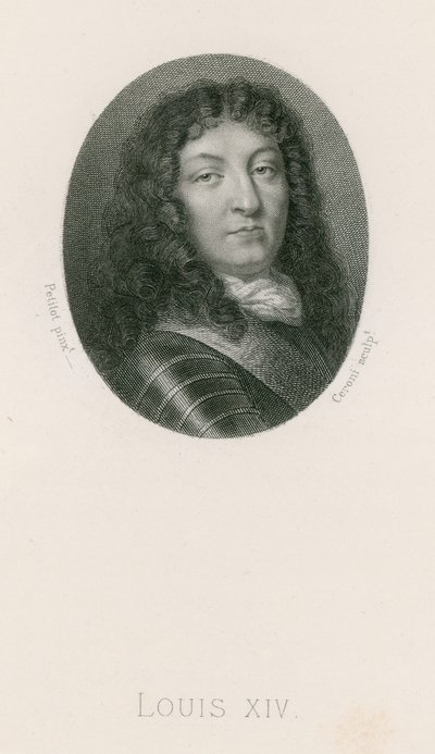 Rey Luis XIV de Jean the Elder Petitot