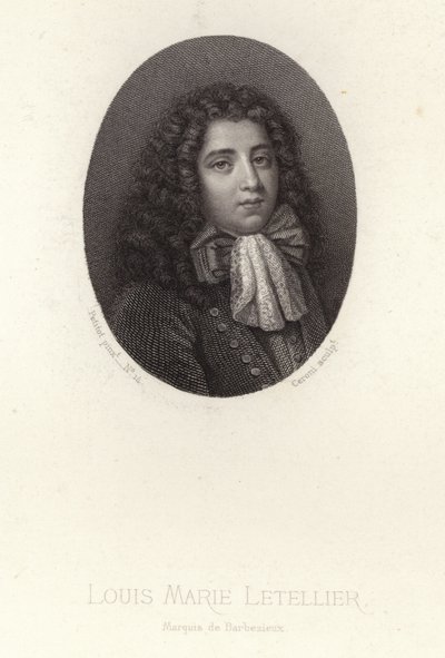 Louis-Marie Letellier de Jean the Elder Petitot