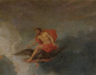 Zeus (detalle de Los Bosques de Versalles) de Jean the Younger Cotelle