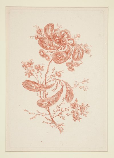 Sin título (Flores ideales), de un conjunto de seis de Jeanne Deny