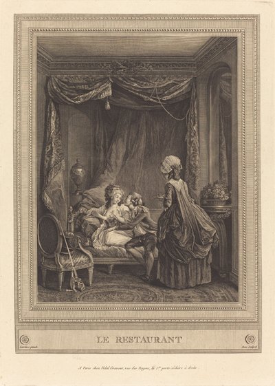 El restaurante de Jeanne Deny or Martial Deny after Niclas Lafrensen II