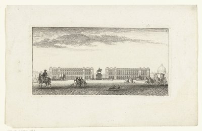Vista de la Place Louis XV en París Vues de Paris (título de la serie) Vistas de París (título de la serie) de Jeanne Françoise Ozanne
