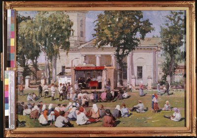Día de cooperación en el pueblo de Jefim Michailowitsch Tschepzow